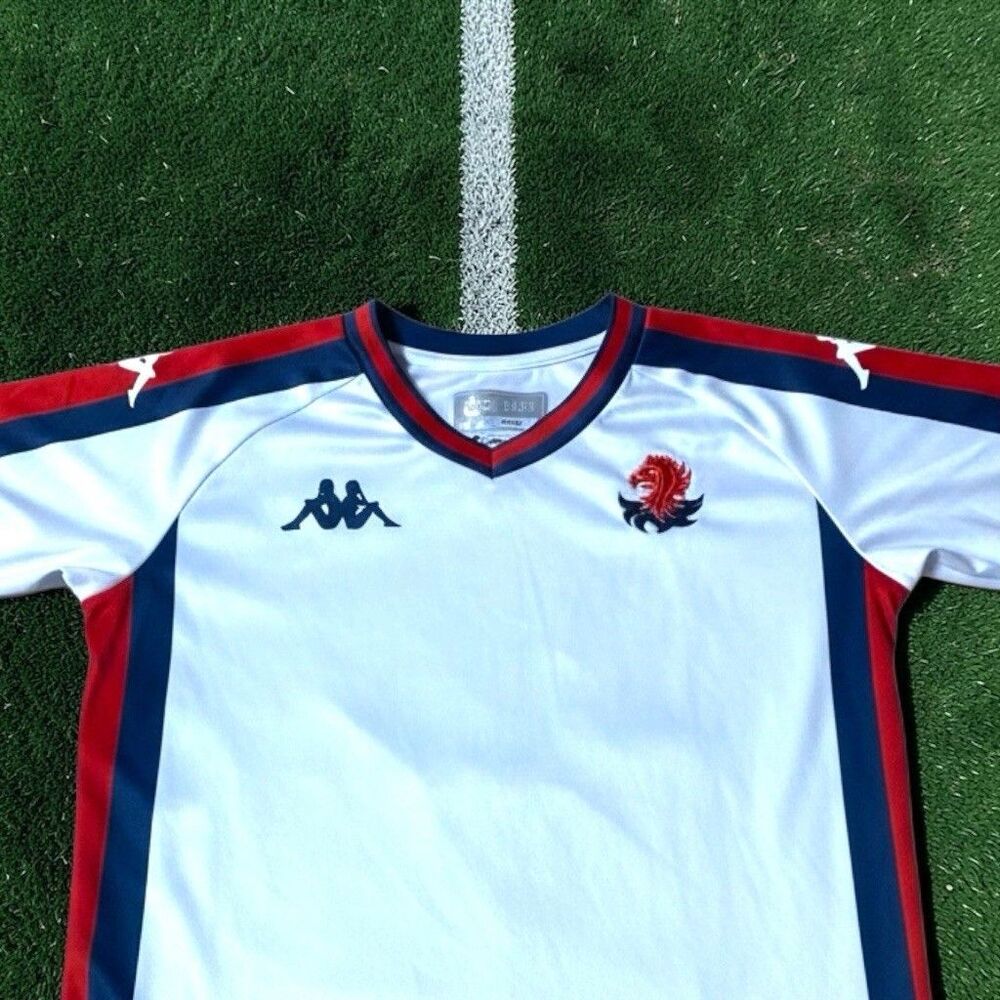 GENOA Cfc Original White Jersey 2025-26 Away Kit Boys Size 7/128 cm Vitinha #9